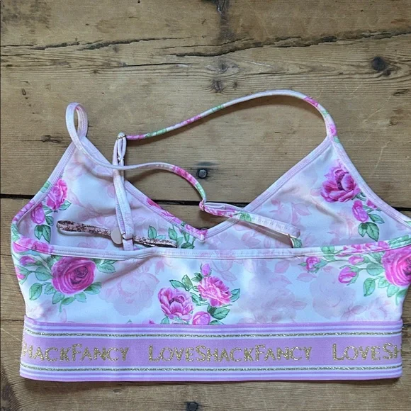 LoveShackFancy Bandier Bra, Smalll - Picture 2 of 3